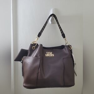 Steve Madden Dark Brown Shoulder Bag